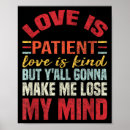 Search for love is patient love is posters Kind