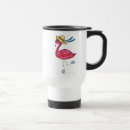 Search for pink flamingo travel mugs Whimsical