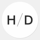 Search for monogram invitation wedding stickers Simple