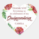 Search for thank you red stickers Gold