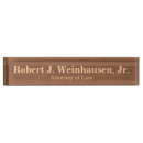 Search for unique name plates Contemporary