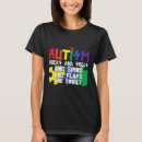 Search for puzzle pieces tshirts Asperger syndrome