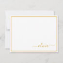 Search for name monogram initials note cards Script