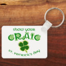 Search for st patricks day rectangular keychains Green