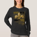 Search for fleur de lis tshirts Black