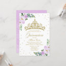 Search for lilac quinceanera invitations 15th birthday