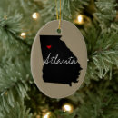 Search for georgia peach ornaments Map