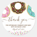 Search for sprinkled with love stickers Baby shower