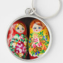 Search for doll rounded keychains For her