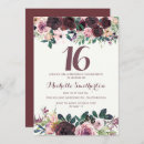 Search for foliage sweet 16 invitations Flowers