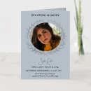 Search for memorial for deceased cards Funeral