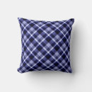 Search for navy plaid pillows Tartan