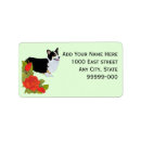 Search for welsh corgi return address labels Animal