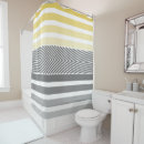 Search for yellow and grey shower curtains Abstract