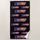 Recherche de trump serviettes plage bain Usa