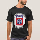 Search for 82nd airborne tshirts Division