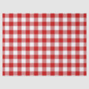 Search for red gingham tissue paper Classic