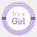 Search for purple polka dot stickers Baby shower