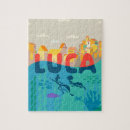 Search for sea monster puzzles Disney pixar luca