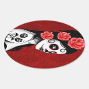 Search for day of the dead skull stickers Roses