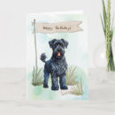 Search for kerrie cards Kerry blue terrier