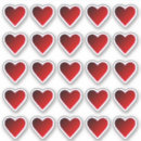Search for cool valentine stickers Red