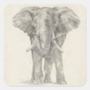 Search for animal sketch stickers Elephant