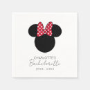 Search for disney wedding napkins Minnie mouse