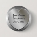 Search for 25th anniversary buttons Heart