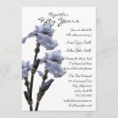 Search for iris invitations Garden