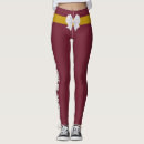 Search for burgundy and gold leggings For her