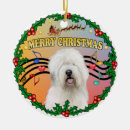 Search for old english sheepdog ornaments Dogs