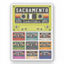 Search for sacramento stickers Retro