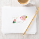 Search for pink and gold return address labels Floral