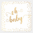 Search for couples baby shower stickers Calligraphy