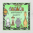 Search for alligator square invitations For kids