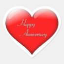Search for happy anniversary stickers White