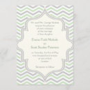 Search for zigzag wedding invitations Grey