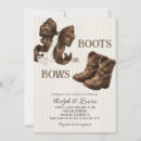 Recherche de western gender reveal invitations Cowboy ou cowgirl
