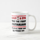 Search for funny vegetarian mugs Vegan