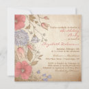 Recherche de fleur de lis bridal shower invitations Élégant