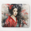 Recherche de geishas tapis souris Kimono