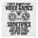 Recherche de jeux vidéos posters Drôle