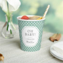 Search for baby shower paper cups Vintage