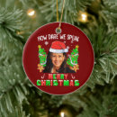 Search for santa claus face ornaments For her
