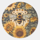 Search for vintage sunflower stickers Nature