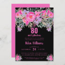 Search for 80 and fabulous birthday invitations 80th