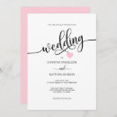 Search for black white pink invitations Classy