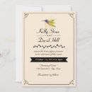 Recherche de de de colibri mariage invitations Vintage