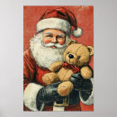 Recherche de noel vintage posters Père noël